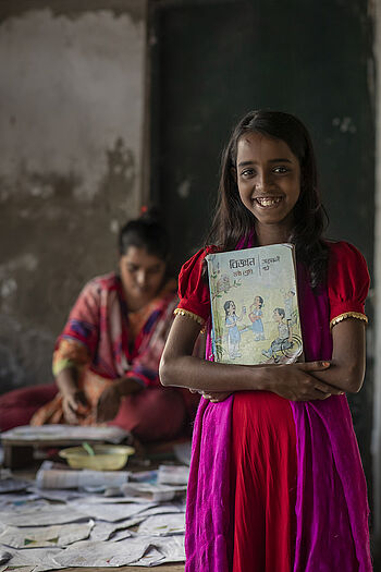 Die Stiftung ARKTF in Bangladesch setzt sich gegen Kinderarbeit ein. Sie ist eines der Projektbeispiele der Sternsingeraktion 2026.